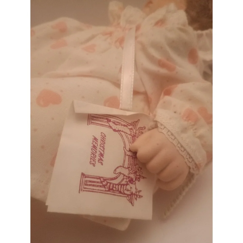Vintage Ruth's Playmates Sleeping Doll Soft Bodied Porcelain Head & Hands 12